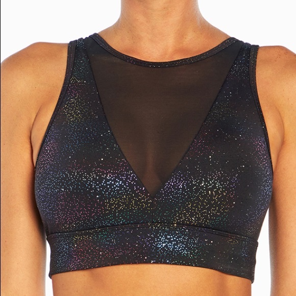 Black Foil Legging (M) and Sports Bra (S) Set from Cycle House by Marika NWT - Picture 2 of 10